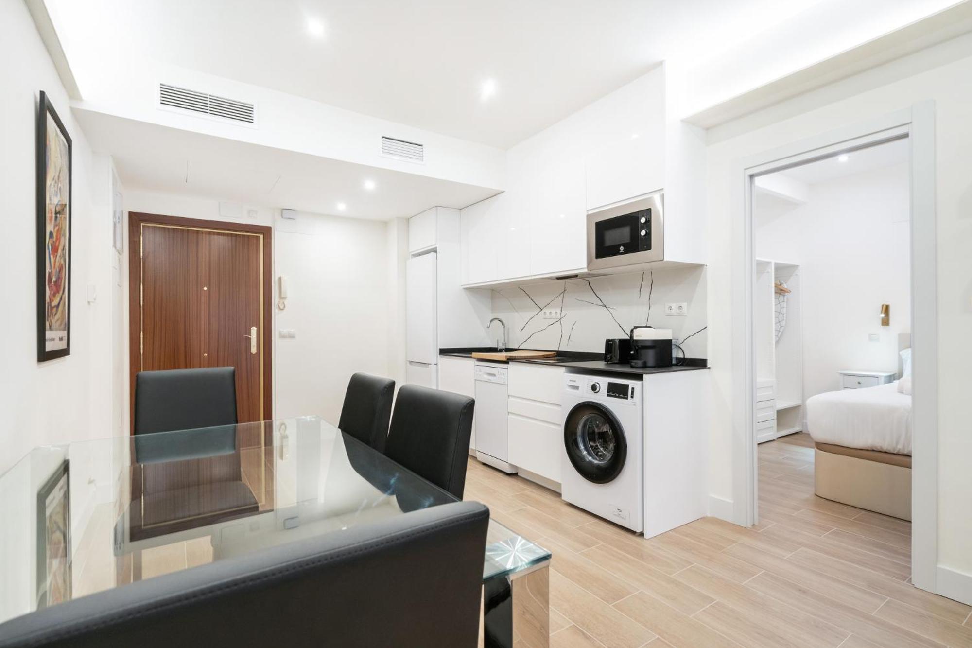 Ferienwohnung Apartamento Unico En Gran Via Madrid Exterior foto