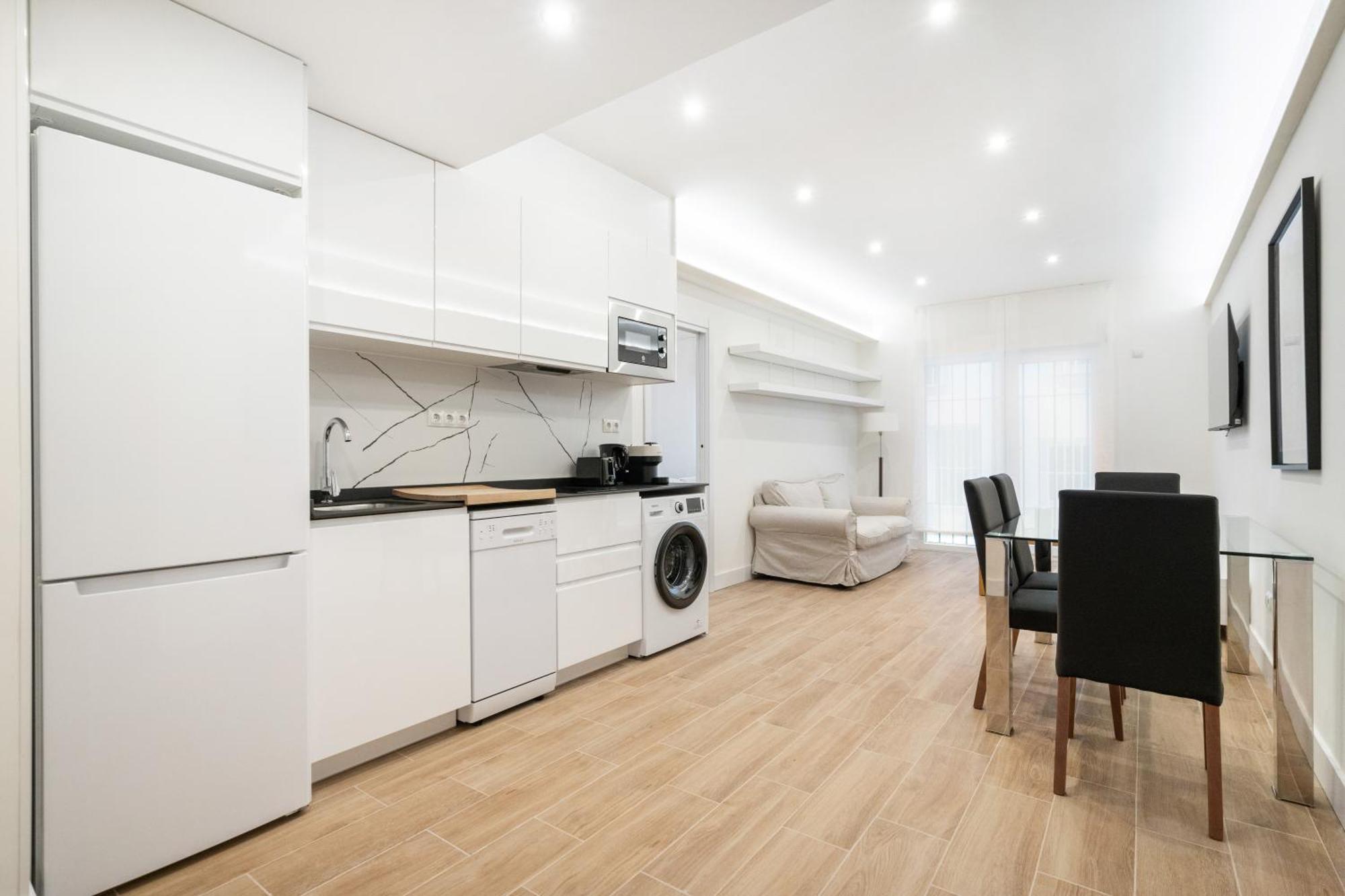 Ferienwohnung Apartamento Unico En Gran Via Madrid Exterior foto