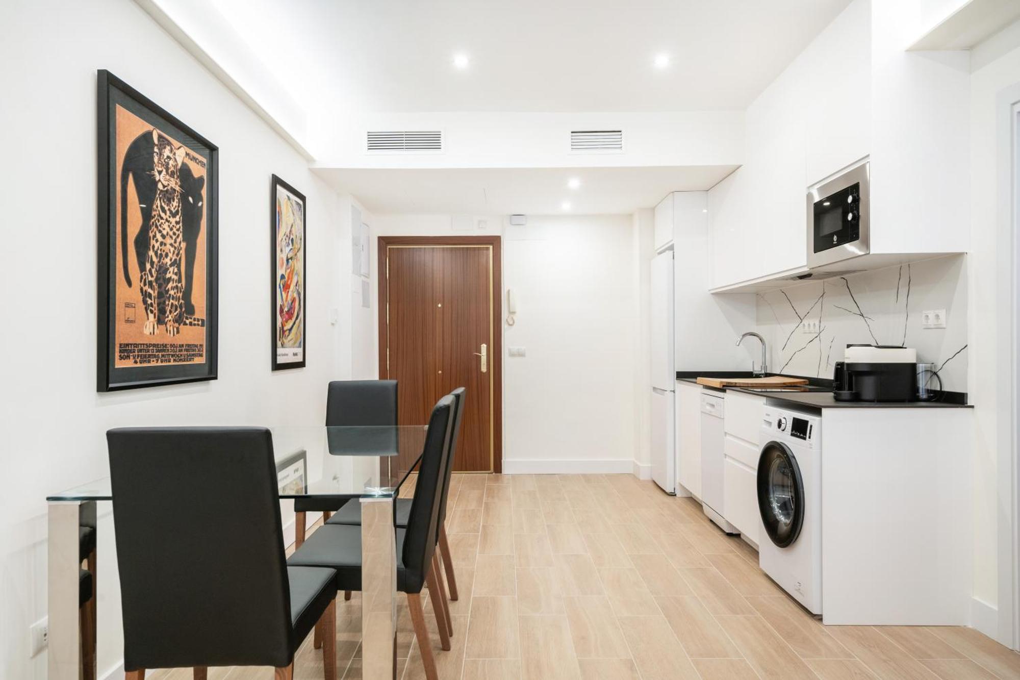 Ferienwohnung Apartamento Unico En Gran Via Madrid Exterior foto