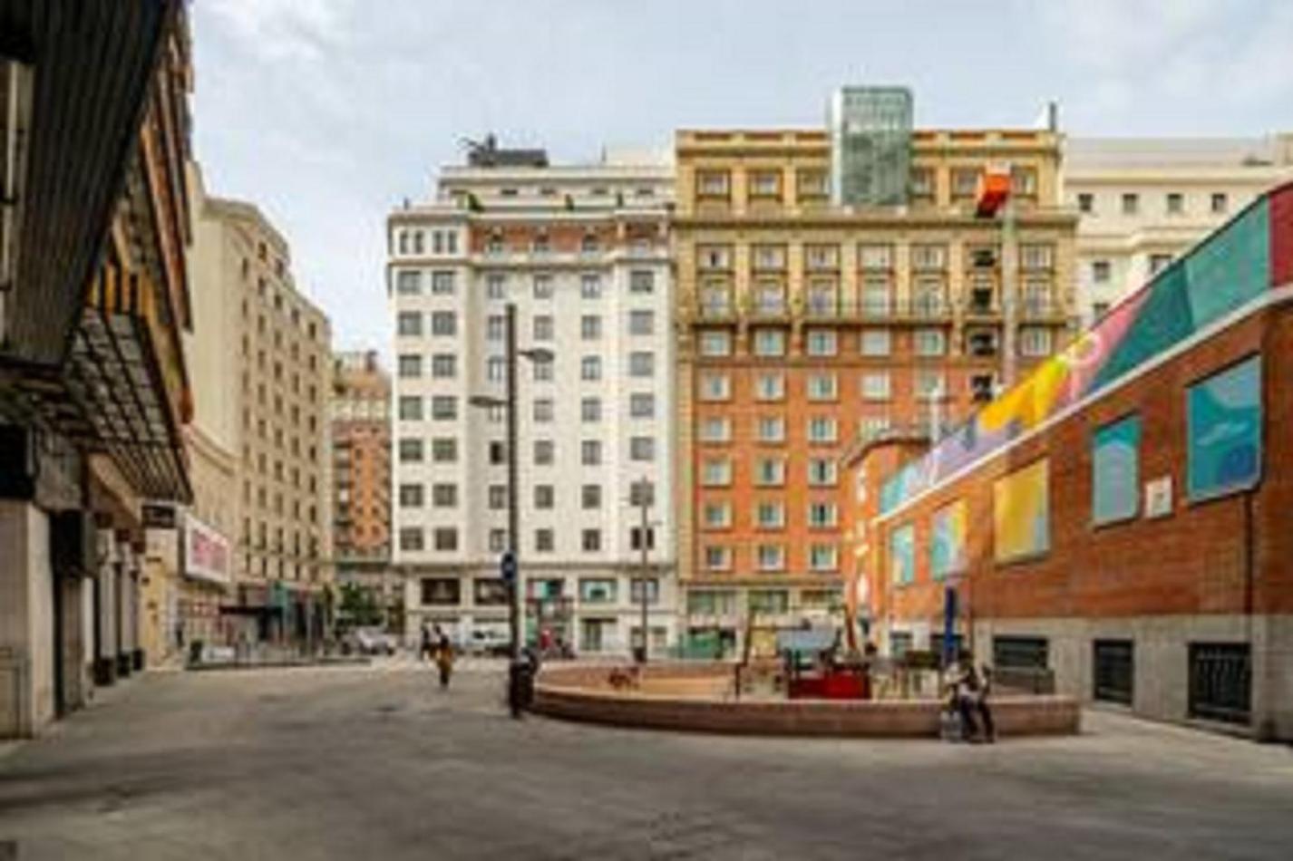 Ferienwohnung Apartamento Unico En Gran Via Madrid Exterior foto